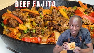 You wont believe how good this Beef Fajita Recipe is UNTIL you try it  Steak Fajita Recipe [upl. by Alue]