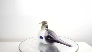 IITTALA イッタラ OIVA TOIKKA Pirkanmaan  Wagtail 02 [upl. by Ahsyekal]