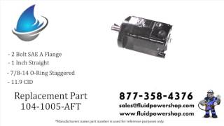 AFTERMARKET 1041005 HYDRAULIC MOTOR  FITS CHARLYNN ®  EATON ® 1041005006 [upl. by Llerod]