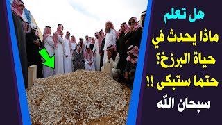 لن تصدق مايحدث فى حياة البرزخ  الوعد الحق ستبكى على حالك [upl. by Onairpic]