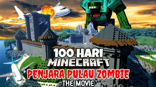 100 Hari Minecraft Penjara Pulau Zombie [upl. by Ormsby]