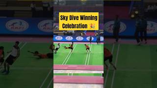 Kho Kho Sky Dive  Celebration 🎉🎉  khokho khokholovers khokhogame khokhogamerules shorts [upl. by Enilamme]