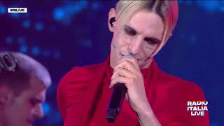 Achille Lauro  Me ne frego Radio Italia Live 2021 in HD [upl. by Assener]