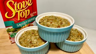 CHICKEN STUFFING POT PIES An Irresistible MINI Recipe Everyone Loves [upl. by Yeloc]