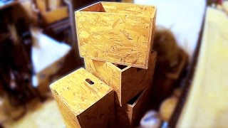 Simple OSB storage Boxes [upl. by Job]