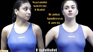 Womens Diving  Ioana Andreea Carcu  Nazanin Adelyne Ellahi  European Games 2023 Highlight [upl. by Fraser]