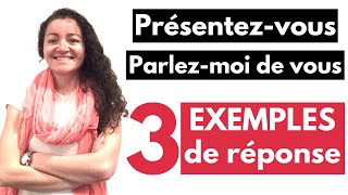 Présentezvous parlezmoi de vous  3 exemples de réponse pour convaincre en entretien dembauche [upl. by Kudva]