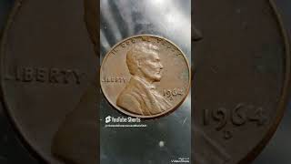 Super Error 1964 Lincoln penny that are worth for Big moneypennycoinsmoneyrarecoinscollections [upl. by Wahl]