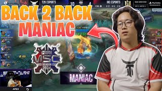 T2K YAHIKO BACK 2 BACK MANIAC🔥 T2K Esports In MSC 2024 X WILDCARD STAGE 🤯  GAURABYT [upl. by Waterman]