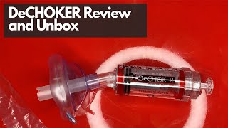 DeCHOKER AntiChoking Device Review for Adults Ages 12 Years Unbox AllAround Product View [upl. by Coppock]