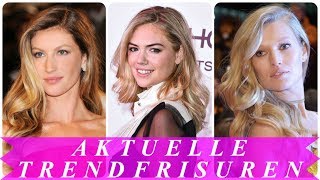 Aktuelle strähnchen frisuren 2018 [upl. by Calvina]