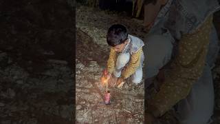 Rocket Skyshot diwali experiment crackers vlog happydiwali patakhe diwalicelebration patakha [upl. by Trevlac]