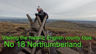 English historic county topsNo 18NorthumberlandThe Cheviot [upl. by Gaskins]