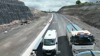 A465 dual carriageway between Hirwaun and Dowlais [upl. by Brandenburg]