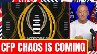 College Football Playoff CHAOS Coming  SEC Left Out Josh Pate Cut [upl. by Rezzani437]