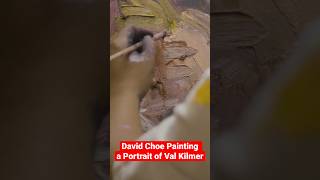 David Choe Painting a Portrait of Val Kilmer davidchoe valkilmer choeshow art portrait paint [upl. by Arhat]