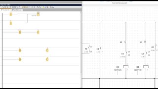 Vom Schaltplan zum Kontaktplan der Siemens Logo Tutorial mit der Selbsthaltung und der Verriegelung [upl. by Wiggins]