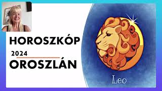 Horoszkóp 2024 OROSZLÁN  Szerelem párkapcsolat horoszkóp az Oroszlán jegyűek számára 2024 évre [upl. by Cassady102]