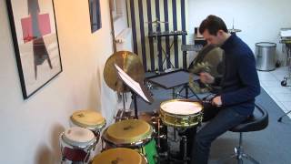 iDrum March 2015 – Jamie Smale tambourine tuition [upl. by Lothaire]