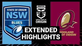 State of Origin 2012  Game 1  Extended Highlights  NRL [upl. by Grazia]