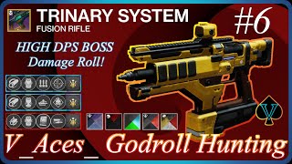 Destiny 2 God Roll Trinary System Fusion Rifle Godrollhunting Ep 6 Best PvP amp PvE Roll Full Guide [upl. by Ayanad622]