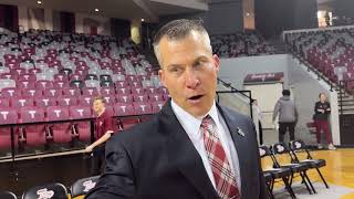 Scott Cross Postgame Press Conference EKU [upl. by Ojibbob943]