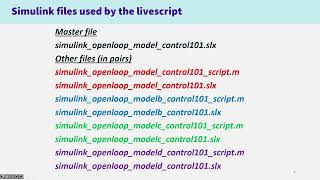 Control101 simulink 2 basic use of simulink continued [upl. by Carling]