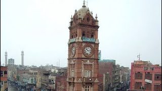 Iconic Clock Tower Faisalabad  Ghanta Ghar clocktower landmark history 2024 [upl. by Wil]