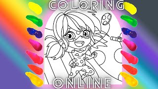 LedyBug Miraculous  Coloring page [upl. by Dmitri]