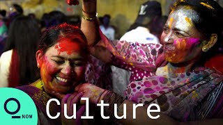 Happy Holi Hindus Celebrate Religious Festival in Pakistan [upl. by Aiz]