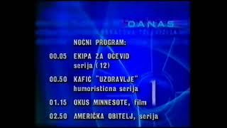 1080p60 HRT 3 15 siječnja 2003  ident najava programa i pregled programa [upl. by Naves]