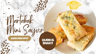 Resep Martabak Mini Sayur Mudah untuk Dicoba [upl. by Yesnnyl21]