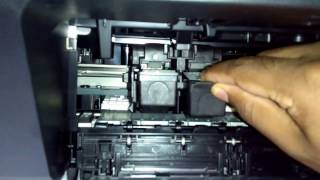 How to add and remove ink cartridges of canon pixma printer [upl. by Nina528]