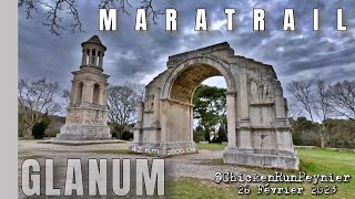 Trail de Glanum 2023 🏛️ 42km➡️2000m↗️↘️  trail peinture et archéologie [upl. by Hong]