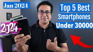 Top 5 Best 5G Phones Under 30000 in Jan 2024 I Best Smartphone Under 30000 [upl. by Anayk30]