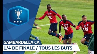 Coupe Gambardella 14 de finale  le résumé I FFF 20182019 [upl. by Akeimat]