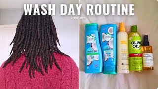 NOT YOUR REGULAR WASH DAY ROUTINE FOR LOCS [upl. by Munroe]