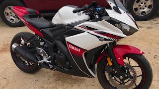 2016 Yamaha YZF R3 Best Mods  Full Review and walk around with engine sound [upl. by Bilicki]