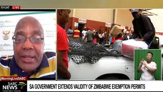 Home Affairs Minister Aaron Motsoaledi sheds light on Zimbabwe exemption permits extension [upl. by Zsolway]