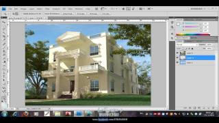 كيفية عمل المنظور المعمارى how to make architecture perspective 1010 [upl. by Bonnice491]