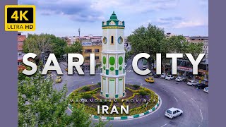 4K Driving tour in Sari City Mazandaran Province Iran [upl. by Roderic]