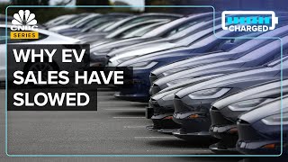 Why EVs Are Piling Up At Dealerships In The US [upl. by Hannazus]