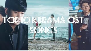 TOP 10 Best Kdrama OST Songs Popular Kdrama OST [upl. by Chrotoem347]