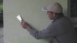 How to repair or fill small or hairline cracks in cement render walls [upl. by Nalad781]