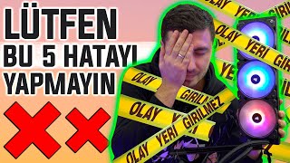 Sıvı Soğutma Alanlar LÜTFEN BU 5 HATAYI Yapmayın [upl. by Scherle]