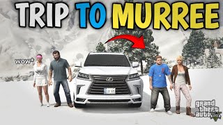 TRIP TO MURREE WITH FAMILY  LEXUS LX570 WALD  MICHAELS RICH LIFE  EPISODE11  GTA RUMBLE [upl. by Hilten]