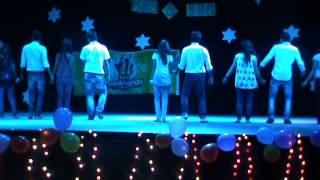 INVERTIS UNIVERSITY GROUP DANCE BY MBA STUDS 20122014  JAYANT MATHUR [upl. by Martz]