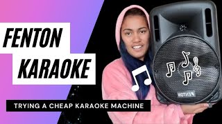 PRODUCT REVIEW FENTON BLUETOOTH KARAOKE SPEAKER SOUNDDIVISION  TRADEME NZ [upl. by Anyehs220]