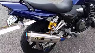 2007XJR1300 OVERスリップオンマフラーサウンド [upl. by Emerson920]