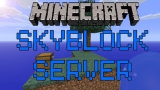 Minecraft 1710 Skyblock Server [upl. by Stacey458]